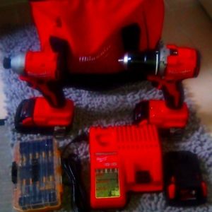 Milwaukee M18 red lithium Power tools